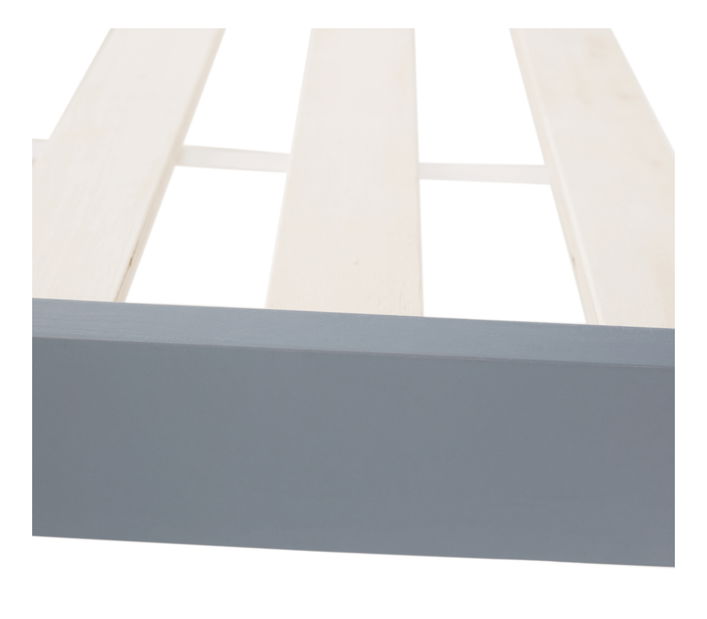 Jednolůžková postel 90 cm Gross (šedá)