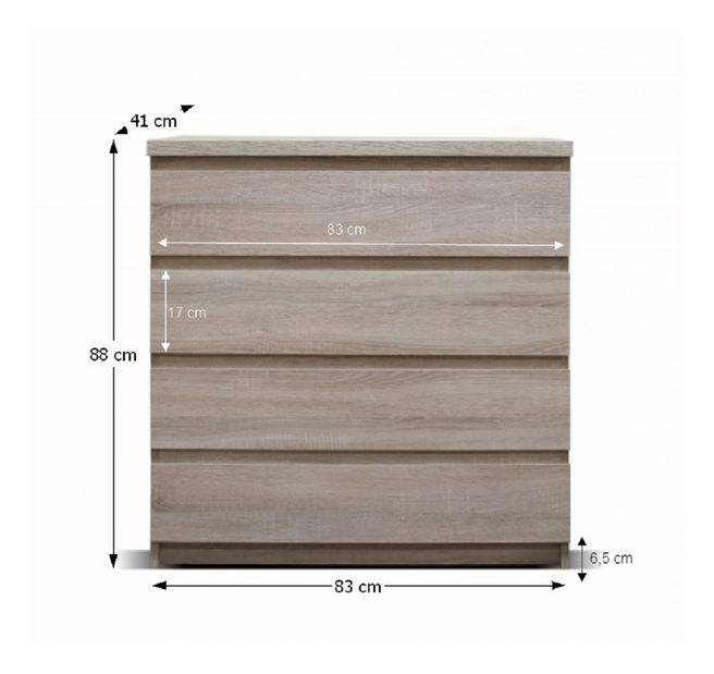 Komoda Punkto Typ 05 4S