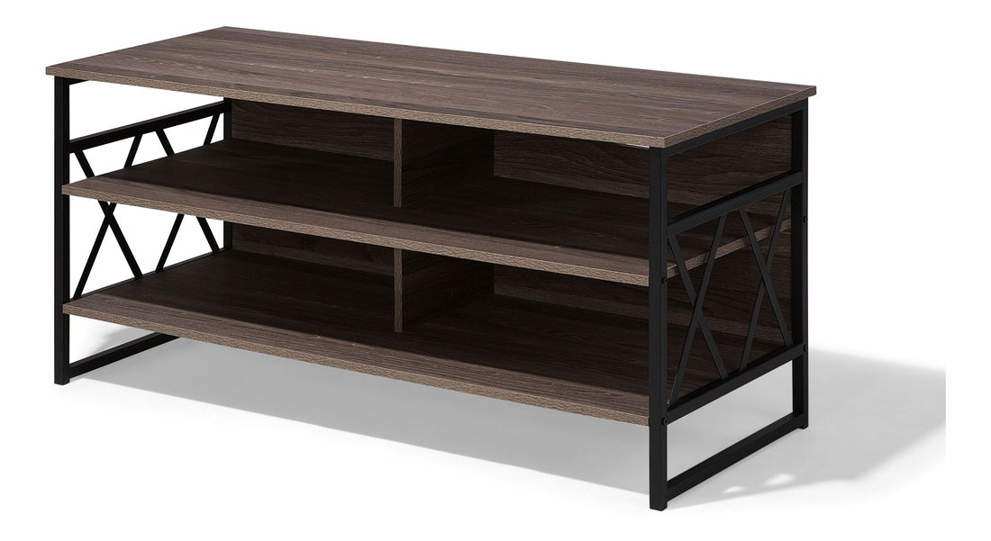 TV stolek/skříňka Caruso (tmavě šedá)