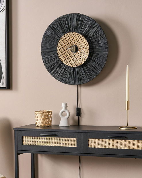 Nástěnné svítidlo Yoogi (černá)