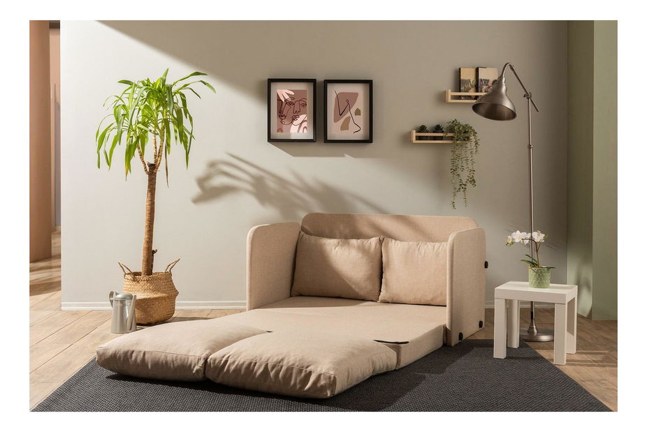 Rozkládací pohovka Sagoretti (béžová)