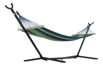 Houpací síť Evania (zelená + modrá)