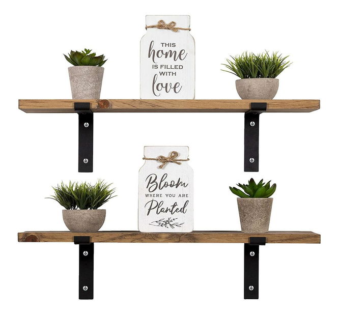 Set 2ks. polic Dupone 14 (ořech)