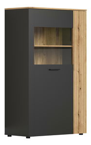 Vitrína Esferas 2 (grafit + dub evoke)