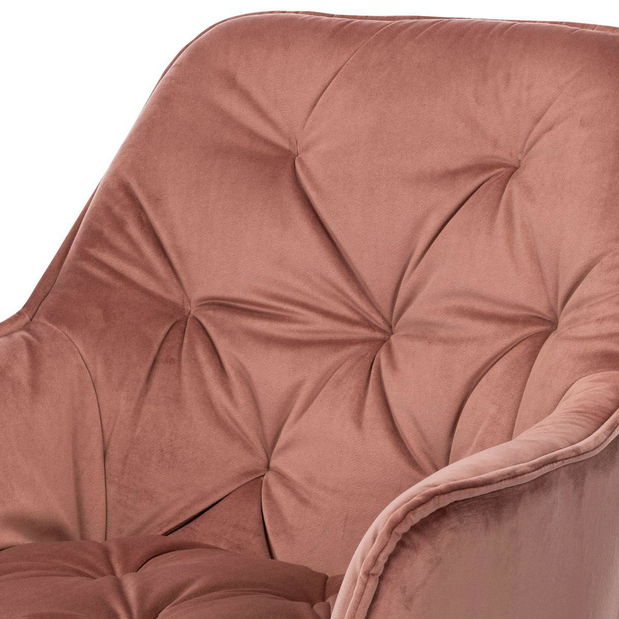 Jídelní židle Charli-PINK4 (starorůžová)