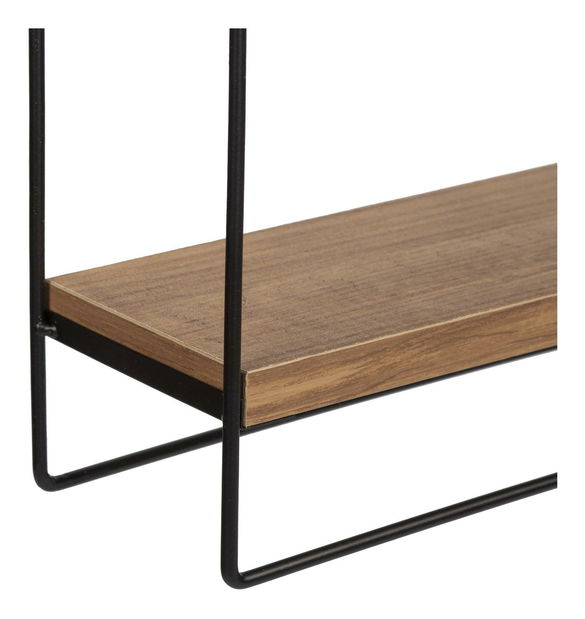 Příruční stolek Lasobe (dub + černá)