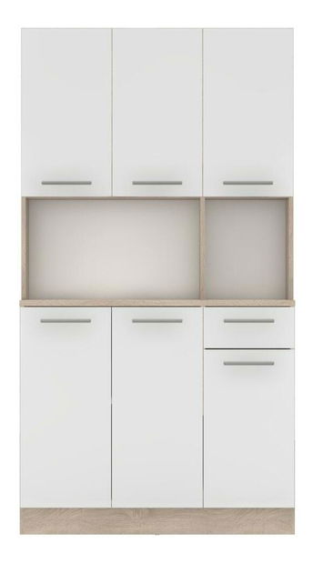 Kuchyňský kout Palermo NEW (dub sonoma + bílá)