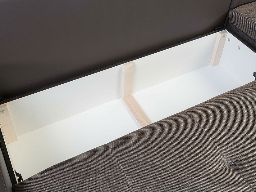 Rohová sedací souprava BRW Marina II Lux 3DL.URC šedá (P)