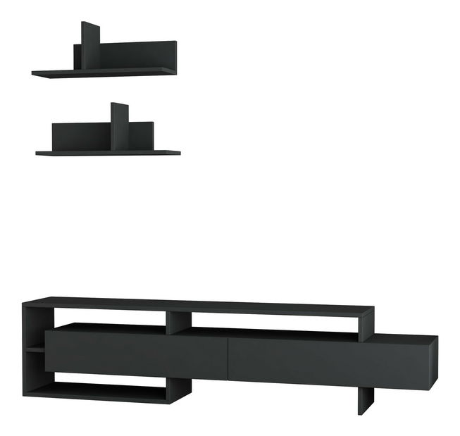 Obývací stěna Gama (Antracit)