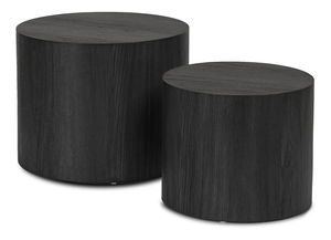 Set 2 ks konferenčních stolků Liloo (černá)