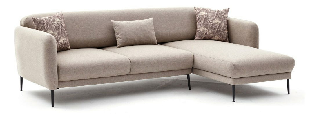 Rohová sedačka Victory (P) (Krémová)