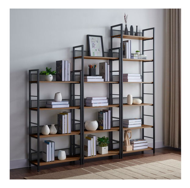 Regál Kuomintang 3 (dub + černá)