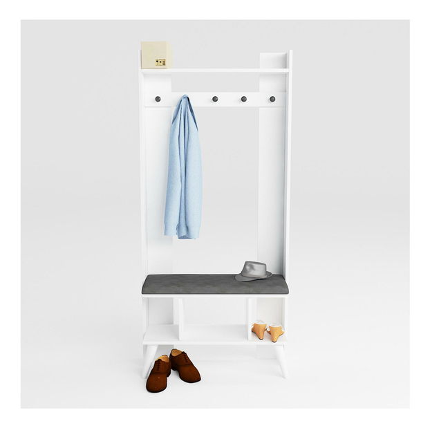 Věšák Mavade 3 (bílá)