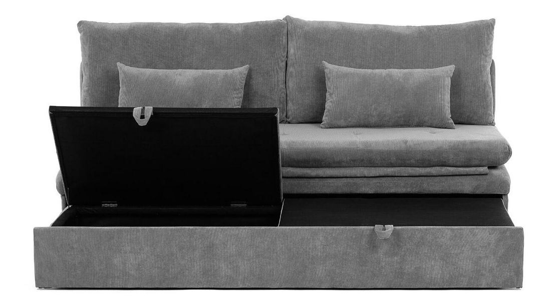 Rozkládací pohovka Ajena (světle šedá)