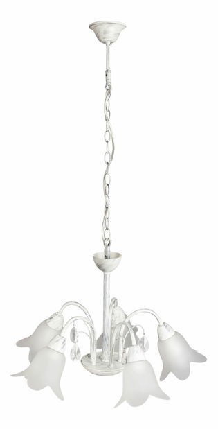 Lustr Bernadette 7108 (antická stříbrná)