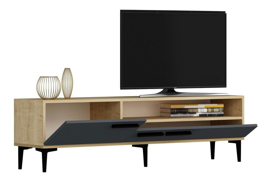 TV stolek/skříňka Sepada 1 (dub + antracit)
