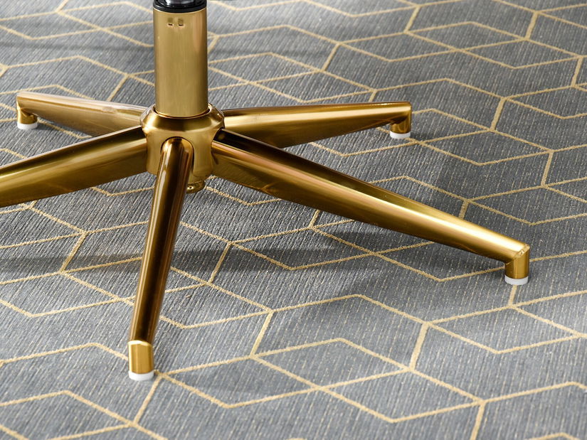 Křeslo Meryl (černá + zlato)