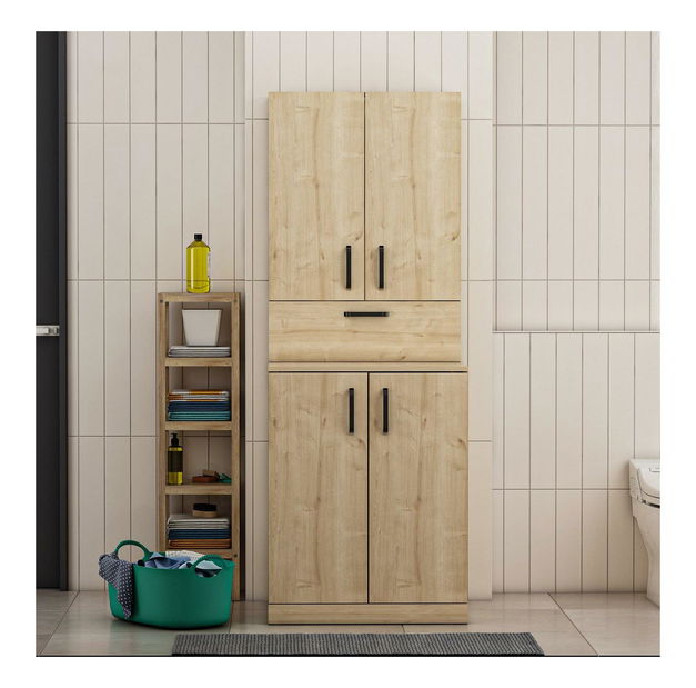 Skříňka na pračku Motuma (dub)