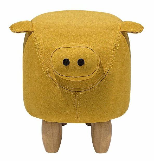 Taburet Pera (žlutá)