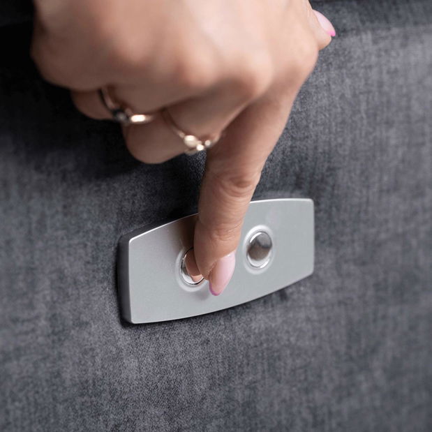 Masážní křeslo Jornaleros (tmavě šedá) *výprodej