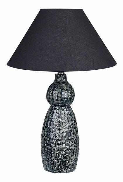 Stolní lampa Matza (modrá + černá)