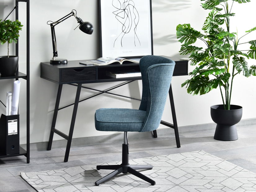 Relaxační křeslo Selteke (černá)