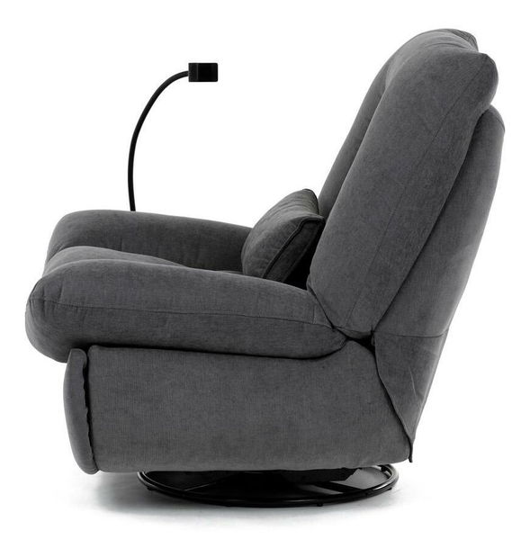 Polohovací křeslo Teniente (šedá)