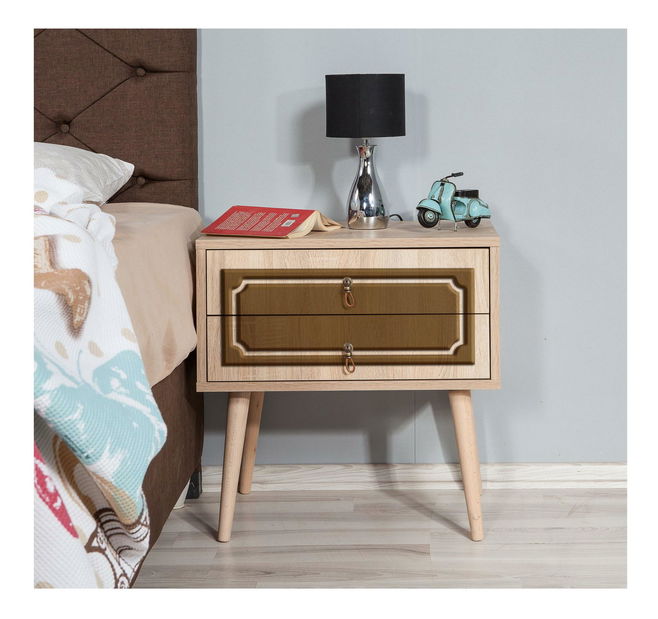 Noční stolek Sopatu 12 (dub sonoma)