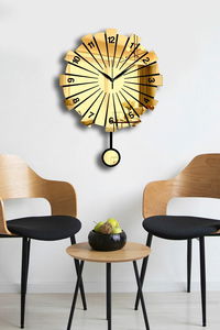 Nástěnné hodiny Vlní (šedá)