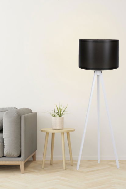 Stojanová lampa Farnesia 1 (černá + bílá)