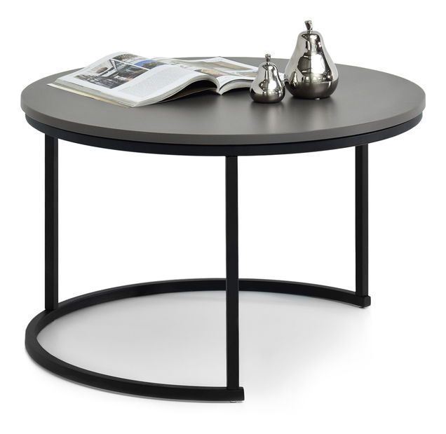 Konferenční stolek XL Novedosa (grafitová + černá)