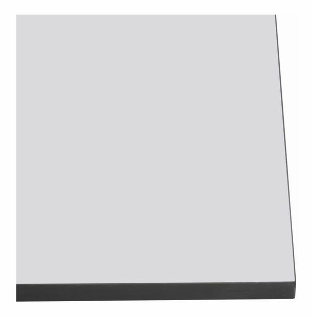 Jídelní stůl 120 MALAK (bílá + černá) (pro 4 osoby)