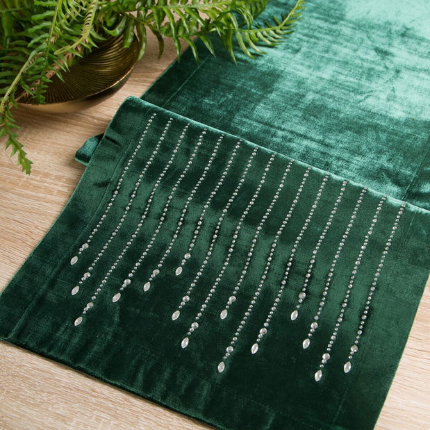 Ubrus 35x220 cm Raley (zelená) (1 ks)