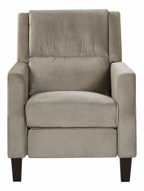 Křeslo EGAROS (šedohnědá)