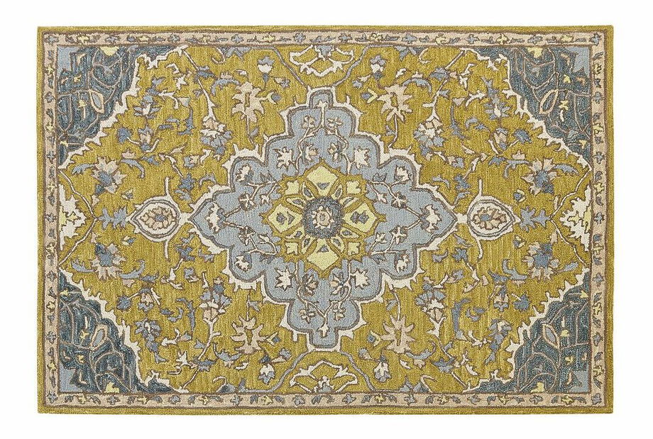 Koberec 160 x 230 cm Mucu (žlutá)