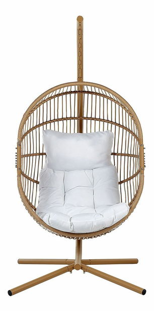 Závěsné křeslo Acrie (béžová)