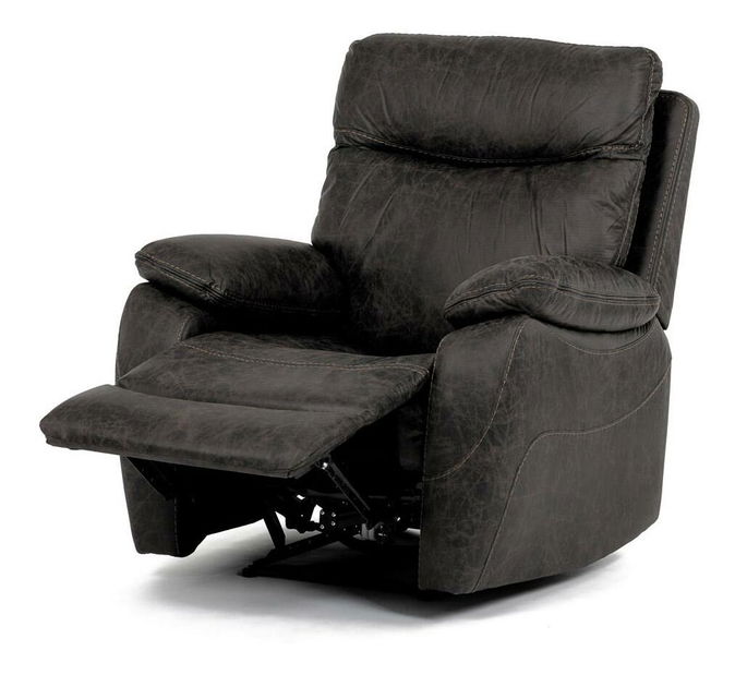 Polohovací křeslo Tricornio (kávová)