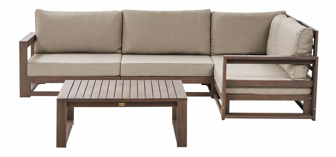 Zahradní sestava Timza (mahagonové dřevo)