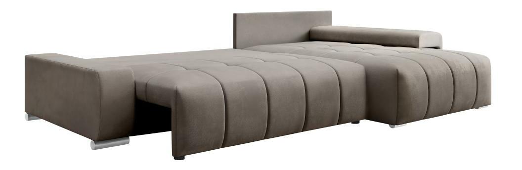 Rohová sedací souprava Vesuv (šedá)