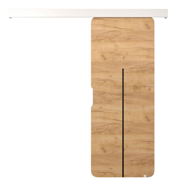 Posuvné dveře Oneil X (dub craft zlatý + bílá matná)