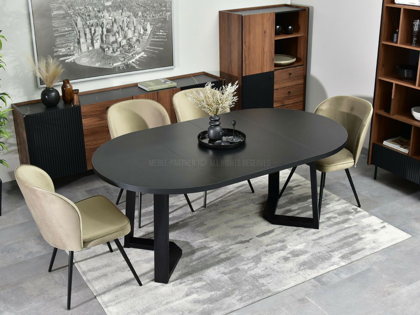 Jídelní stůl Aceptar (černá)