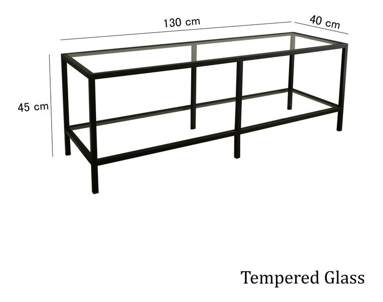 TV stolek Sibade 1 (černá matná)
