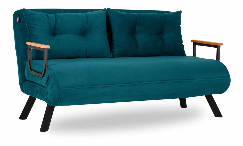 Pohovka futon Sandy (petrolejová)