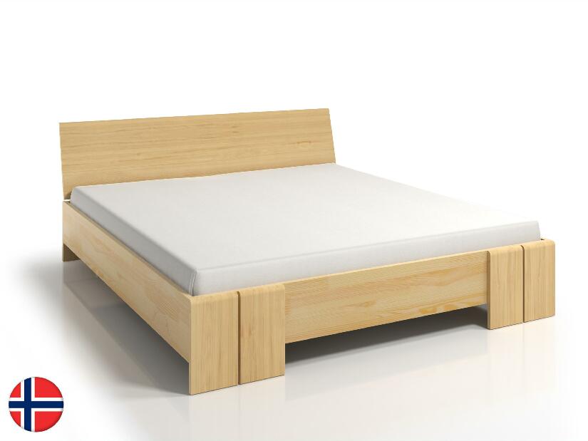 Manželská postel 160 cm Naturlig Galember Maxi (borovice) (s roštem)