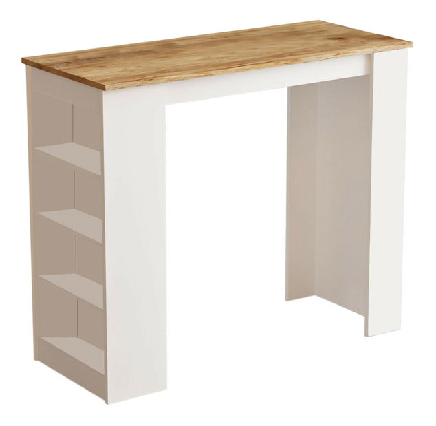 Barový stolek Stan (bílá)