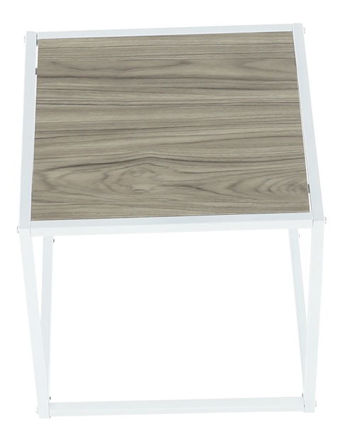 Příruční stolek Jakli typ 2 (dub + bílá)