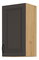 Horní kuchyňská skříňka Sheila 40 G 72 1F (dub artisan + grafit)