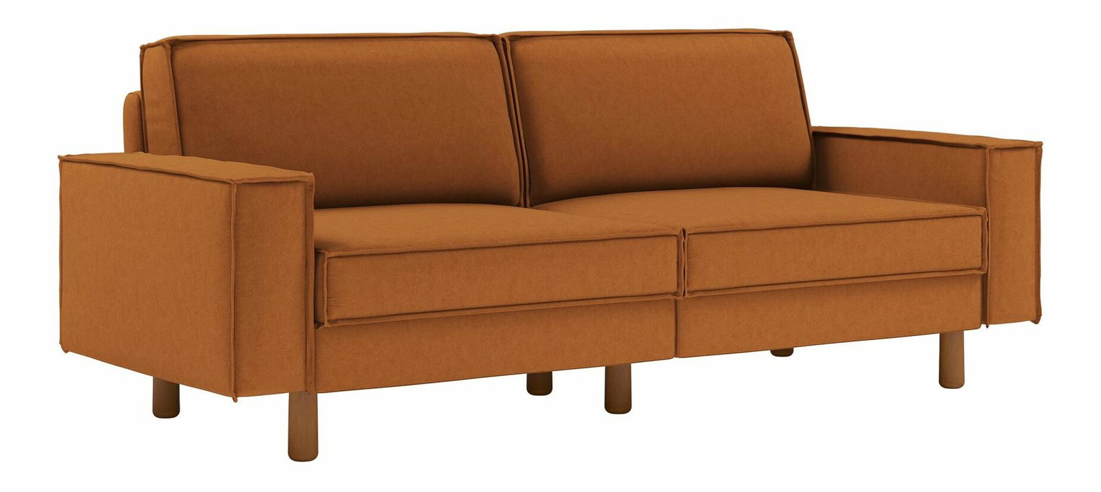 Pohovka Spary 3 (karamelová + ořech)