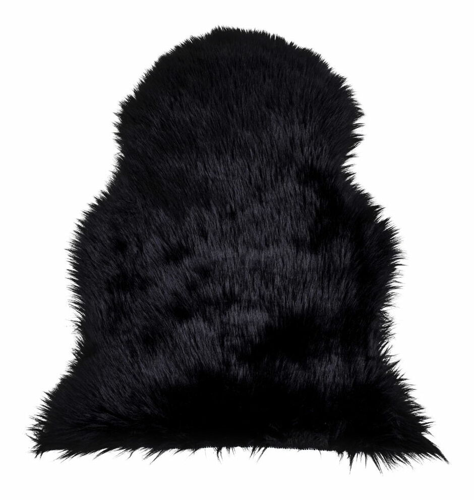 Umělá jehněčí kůže Ladoria 2 (černá)