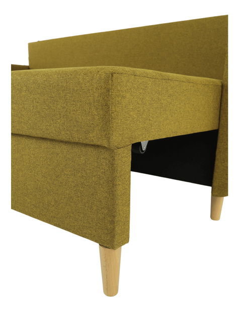 Rozkládací pohovka Dollar (hořčicová)